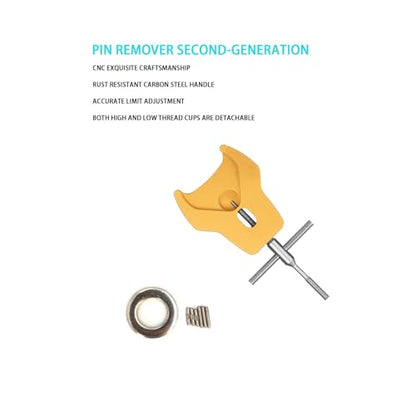 QUA'ANNYU Upgraded Version Fishing Reel Cleaning Kit | Fishing Reel Maintenance Kit | Fishing Reel Care Kit | Fishing Rod Repair Kit | Spool Pin Remover|Basic Set