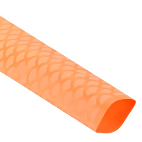 DMiotech Heat Shrink Sleeve Wrap Tubing x Tube Tubing for Fishing Rod Grips and Other Grips, Non Slip - Insulation - Waterproof 40'' Lengths, Dia 30mm Yellow Scales - color: Yellow Scales, size: Dia 30mm