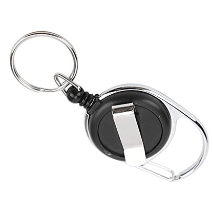 Fly Fishing Retractor Retractable Steel Wire Tool Retractor Clip Fly Fishing Anglers Gear