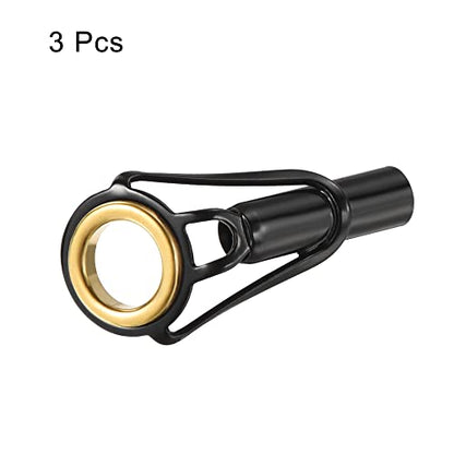 PATIKIL Fishing Rod Tips Repair Kit Stainless Steel Ring Guide for Saltwater Freshwater Fishing - size: 4.6mm