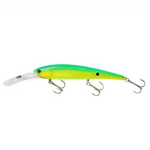 Bandit Lures 4 3/4-Inch Slender Minnow Jerkbait Trolls Up to 27 Feet Deep, Universal Color Patterns, 1 Piece - color: Taco Salad, size: 4 3/4", 5/8 oz