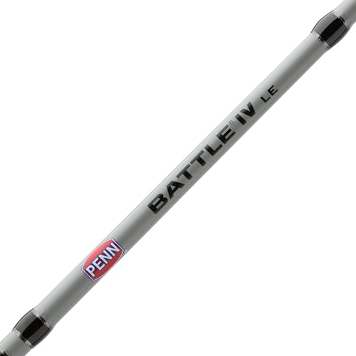 Penn Battle IV Spinning Reel and Fishing Rod Combo - size: 2500 Size Reel - 7' - Medium Light - 1pc, style: Battle IV Le