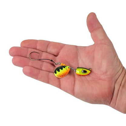 Berkley Bladed Rawler Jig - color: Hot Chub, size: 3/4 oz - 1/0 Hook Size