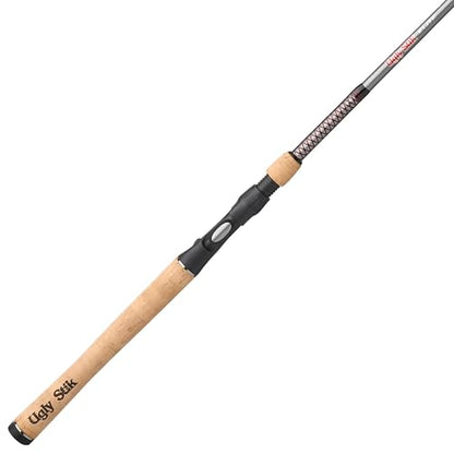 Ugly Stik Elite Casting Fishing Rod - size: 6'6" - Medium - 1pc, style: New Model