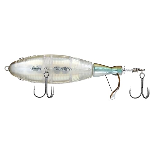 Berkley Screamin' Choppo - color: Stealth Shad, size: 3 3/4 in - 3/4 oz