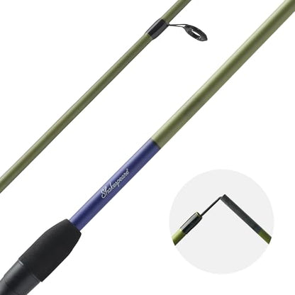 Shakespeare Catch More Fish Spinning Reel and Fishing Rod Combo with Kit - color: Crappie, style: 2024 Model