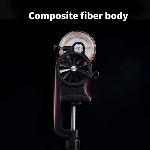 Speed Fishing Line Winding Machine Adjustable Line Spoolers, Lines Winder with Secure Table Clamp Lines Winder