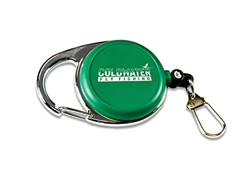 Fly Fishing Retractable Measuring Tape Zinger W/Fly Line Nippers