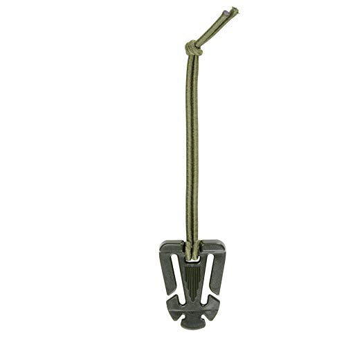 BOOSTEADY 10Pcs Tactical Gear Clip Molle Web Dominators for Outdoor Hydration Tube Backpack Straps Management - color: Od Green