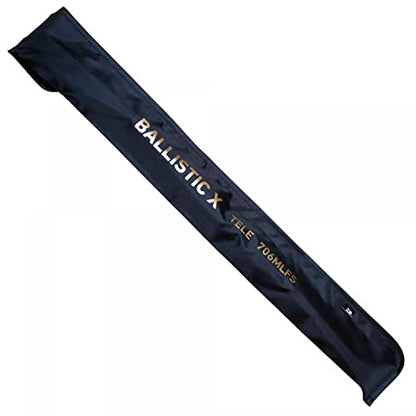 DAIWA 2021 Ballistic X Tele Spin, Telescopic Spinning Fishing Rod - size: 6.23 Ft / 0.14-0.53 oz