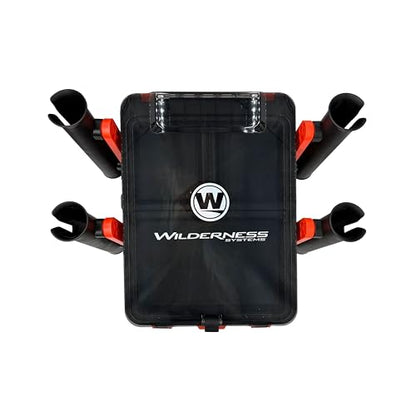 Wilderness Systems Kayak Crate - 4 Rod Holders - Kayak and Boat Tackle Storage - Fits Anglet Boats