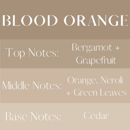 River Birch Blood Orange Linen and Room Spray | Home Fragrance | 4 oz Glass Amber Bottle | Luxury Signature Scent | Handmade in Texas - color: Blood Orange