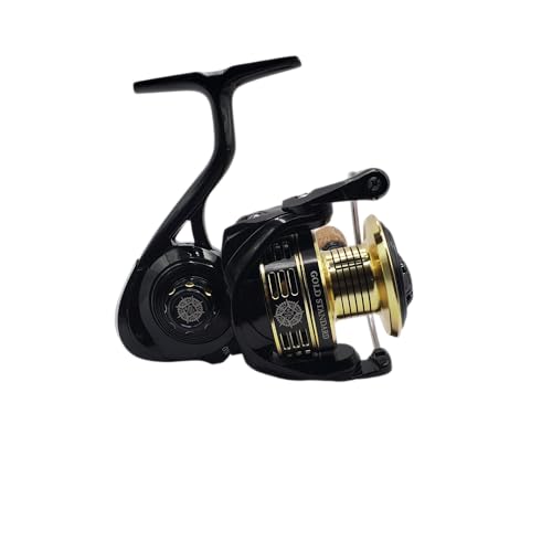 Gold Standard Spinning Reel, Freshwater Saltwater Spinning Fishing Reel Sizes 1000 2500 4000 - size: 4000