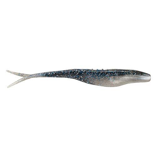 Berkley PowerBait Power Jerk Shad Fishing Soft Bait - color: Smokin' Shad, size: 5" (10 Count)