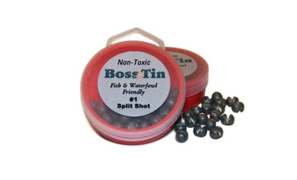 Boss Tin Non Toxic Lead Free Tin Split Shot Refills