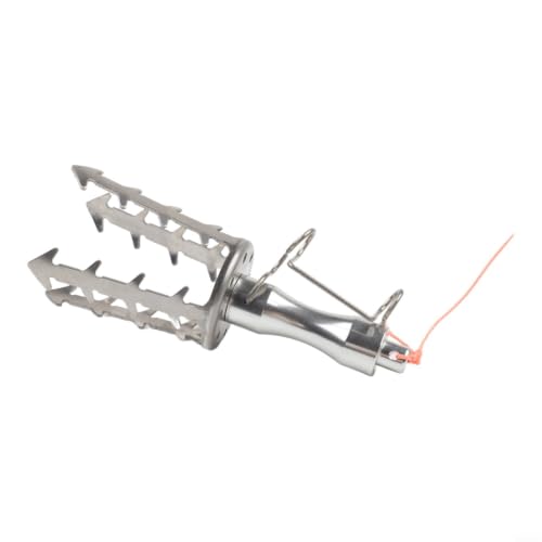 Fishing Lure Snag Recovery Tool with Stainless Steel Hook and PE Rescue Rope for Freshwater and Saltwater
