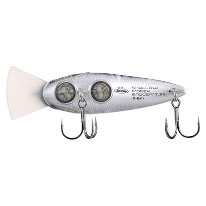 Berkley Shallow Money Badger Fishing Hard Bait - color: Black Silver, size: 2 3/4 in - 5/8 oz