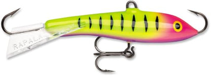 Rapala Vertical Jigging Rap – Ice Fishing Lure – Ice Fishing Jigging Lure | Walleye Pike and Perch Jig - color: Headspin, size: Body Length: 1-1/2"