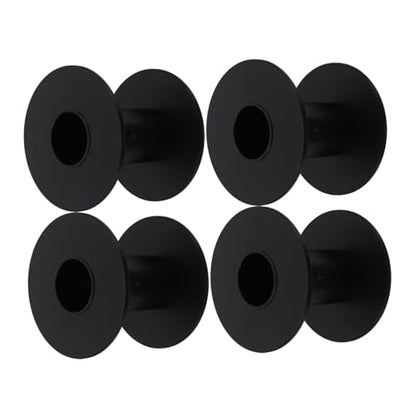 Gatuida 4pcs Wire Spools Empty Reel Cables Bobbins Replacements Empty Spools Replacement Plastic Spool Compact Cable Spools Empty Bobbins Rope Spool