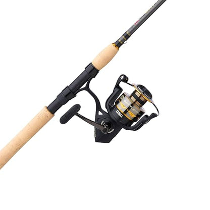 Penn Battle IV Spinning Reel and Fishing Rod Combo - size: 4000 Size Reel - 7' - Medium - 3pc, style: Battle IV