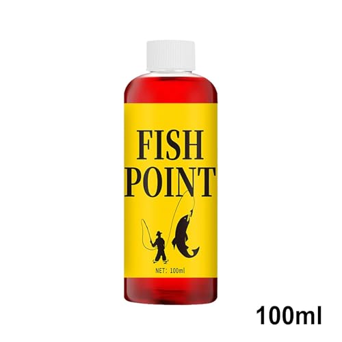 Fish Attractant 100ml Concentrated – Lightweight Versatile Portable Fast Acting Bass Scent, Crucian Carp Grass, Tilapia Outdoor Lake Reservoir River | Multipurpose Outdoor Indoor Utility