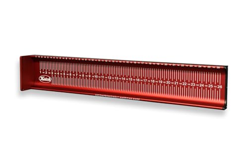 KETCH X Fish Measuring Board/Ruler - color: Red, size: 26"