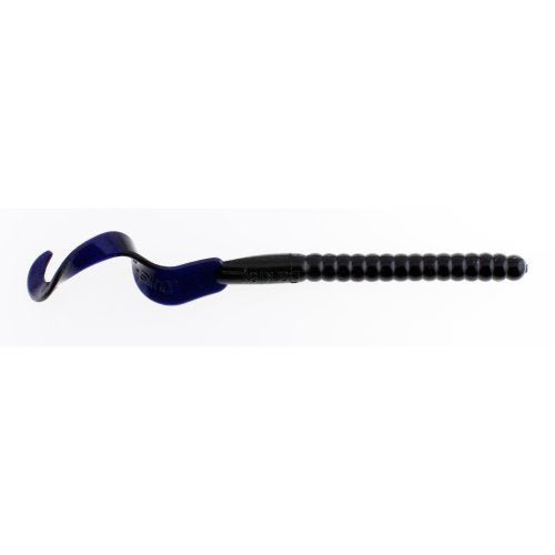 Berkley PowerBait Power Worms Fishing Soft Bait - color: Black Grape, size: 10" (8 Count)