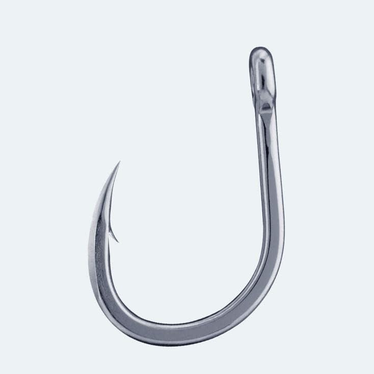 BKK PUKA Livebait HD Hook | 5X | Saltwater Ultra-Antirust Coating | Hand Ground Point | Forged Shank - size: 1#