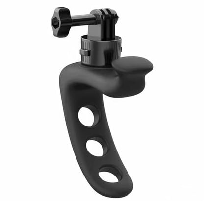 Quick Release 360° Camera Mount Wrap Band, 3‑Hole Adjustable Strap for Bike, Motorcycle Handlebar, Roll Bar, Tube, Pole, Fishing Rod, Ski,Compatible with GoPro, Insta360, DJI Osmo, AKASO, Xtra Muse