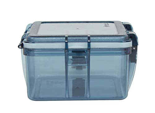 Outdoor Products - Watertight Box - color: Dress Blues, size: Small (Pack of 12)