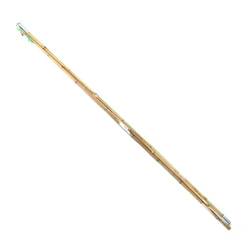 BambooMN Bamboo Vintage Cane Fishing Pole with Bobber, Hook, Line and Sinker - size: 9.75-Feet, 2 Sets