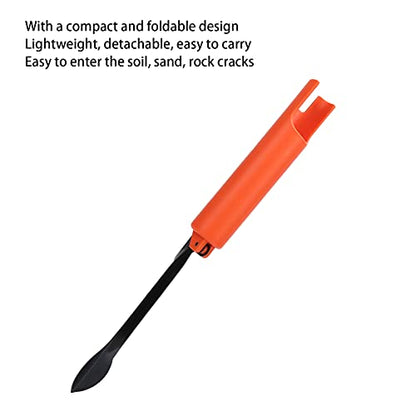 Universal Fishing Pole Rod Holder Ground, Stainless Steel Support Stand Spike Detachable Surf Casting Spincast Rod Racks