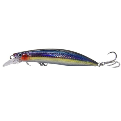 C-Strike Prime Action Jerkbait CS20 110mm and CS30 125mm - Suspending/Slow Sink Minnow Jerkbait Fishing Lure Fishing Lure - color: Mystique, size: 20g