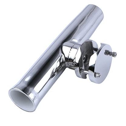 Fishing Rod Holders for Boat, 2 Pack Stainless Steel Tournament Style Boat Rod Holder Clamp for Boat 1-1/4" to 2" Rail with Gimbal Pin