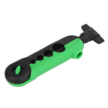 Tyenaza 2PCS Mini Line Spooler, Portable Adjustable Fishing Line Spooler Fishing Line Winder Machine Mini Bobbin Reel Accessories - color: Black Green