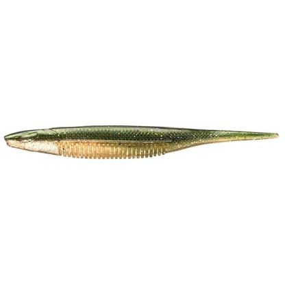 Strike King Strike King Spotlight Shim-E Minnow Fishing Lure, Soft Plastic Jerkbait, 6-Pack - color: The Real Gill, size: 5"