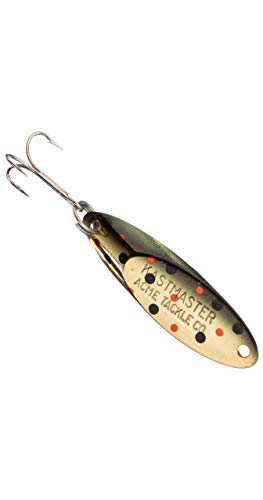 Acme Kastmaster Fishing Lure Hammered Gold 1 Oz - color: Brook Trout, size: 1/4 oz.