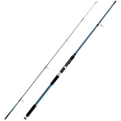 Dr.Fish Spinning Fishing Rod for Surf Fishing, Hard Power, Extra Fast, 3 Section Carbon Fiber Stainless Steel Guide EVA Grip Surf Casting Saltwater Fishing Pole Beach Trolling - size: 9.8FT-2 Sections