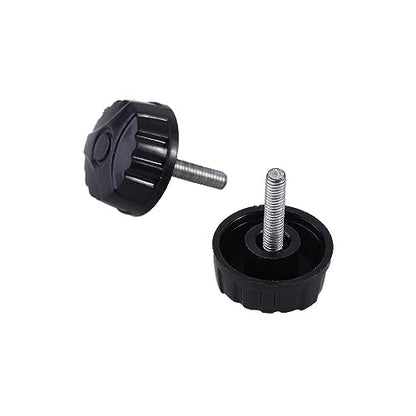 Pokinge 6 Pair Fishing Reel Handle Screw Caps Replacement Fishing Spinning Reels Screw Nut Colorful Power Handle Grip Fishing Tackle Accessories(Colourful)