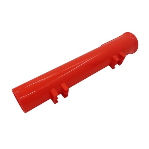 ISURE MARINE Fishing Rod Holder Bracket Wall Mounted Boat Side Mount Tool Holder Tube Links with Screws 2 Pole Tube （Orange）