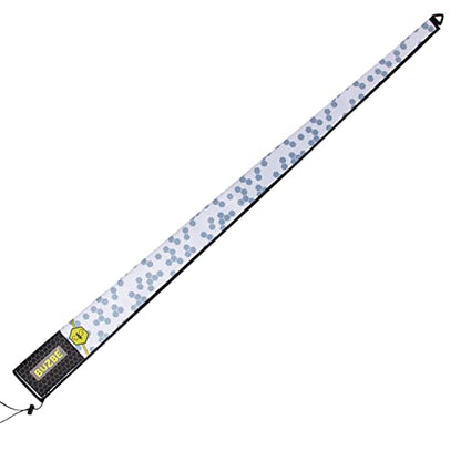 BUZBE Spinning Quik-Shield Rod Cover, Fishing Rod Sleeve, Rod Sock, Neoprene Rod Cover, Spinning Rod Cover, Saltwater Rod Cover - color: White Hex