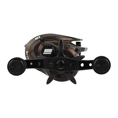 Abu Garcia IKE Signature Low Profile Baitcast Fishing Reel, Reliable Freshwater Reel, Durable & Lightweight Graphite Construction, Infini Brake System - size: Right Hand-High Speed