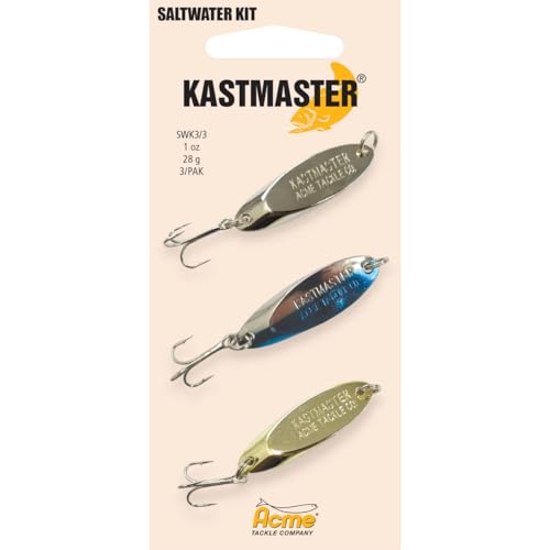 Acme Kastmaster Saltwater Kit - size: 1 oz