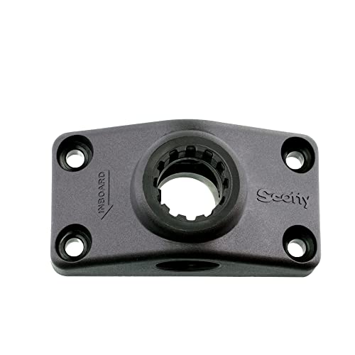 Scotty #241 Rod Holder Mount - Combination Deck Or Side Mount