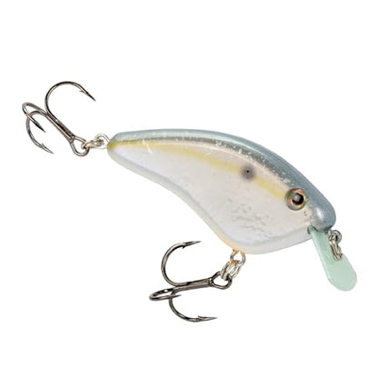Strike King Hardliner Fishing Lure, Flat Sided Crankbait, Circuit Board Lip, Extra Tight Wobble, Size 4 Treble Hooks - color: Sexy Shad 2.0