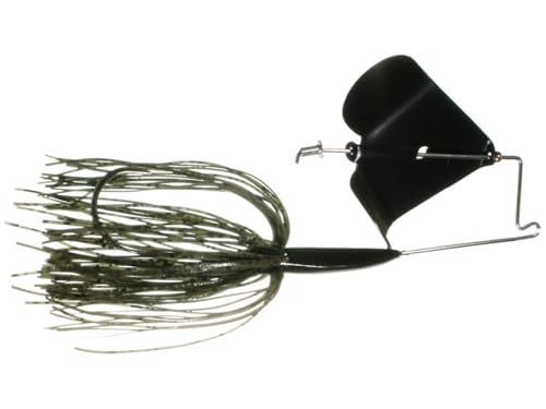Buzzbait - color: Green Pumpkin/ Black Blade, size: 1/4 oz
