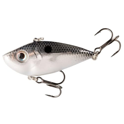 Strike King Red Eyed Shad Fishing Lure - color: Smokey Chrome / Blue, size: 0.5 ounce