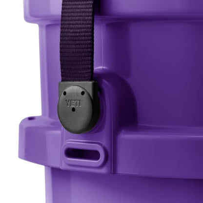 YETI Loadout 5-Gallon Bucket, Impact Resistant Fishing/Utility Bucket - color: Pace Purple/Blue
