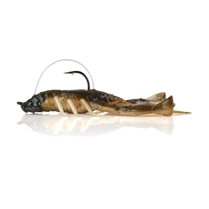 Berkley PowerBait Clatter Craw Fishing Soft Bait - color: Green Pumpkin Crème