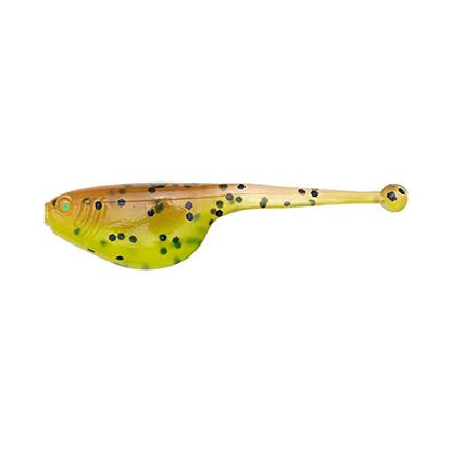 Strike King Mr. Crappie Shadpole Panfish Bait (15-Pack) - color: Pumpkinseed/Chartreuse